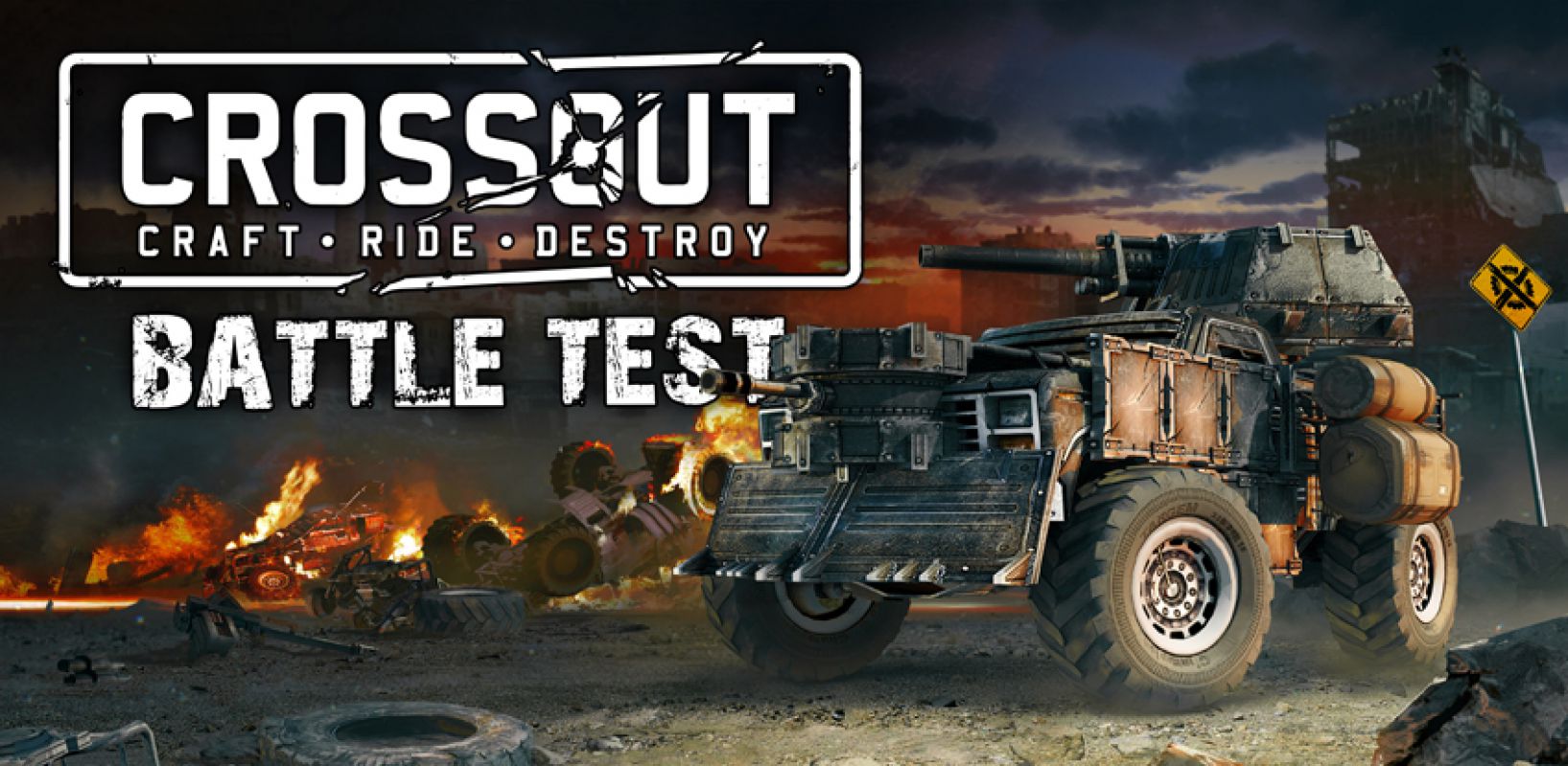 Первое боевое тестирование Crossout началось