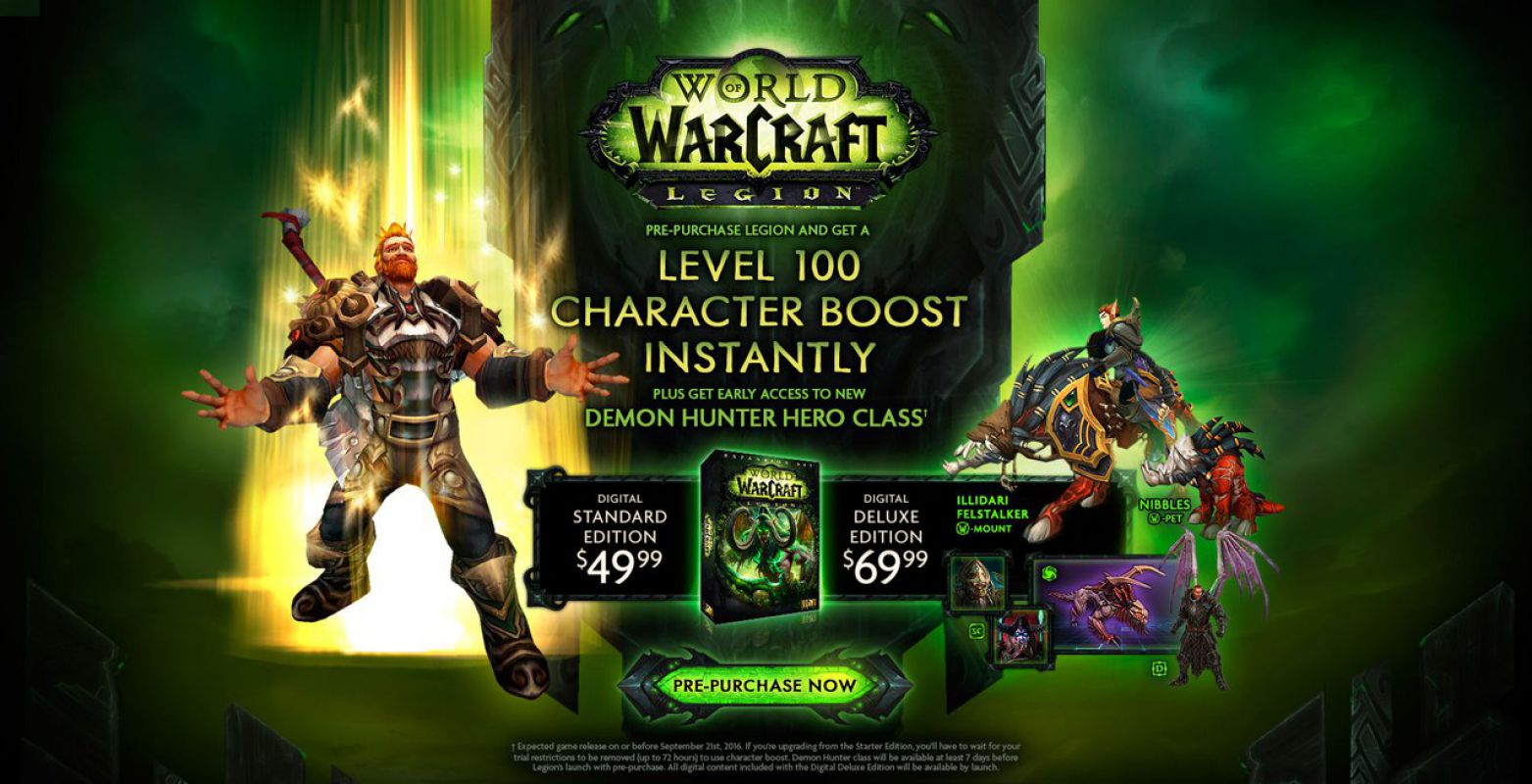 World of WarCraft — Legion приближается!