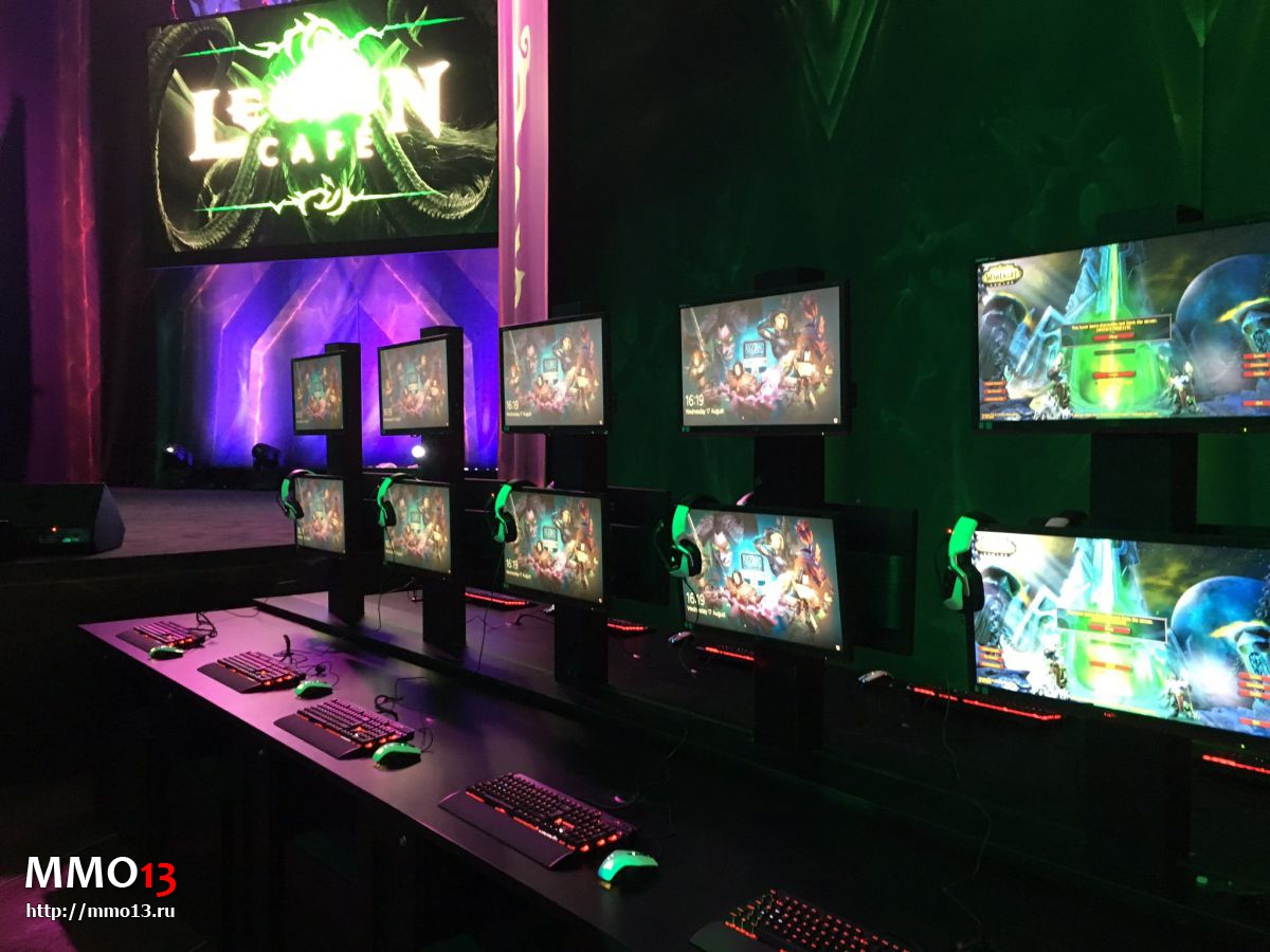 [GamesCom 2016] Blizzard Entertainment открыли Legion Cafe