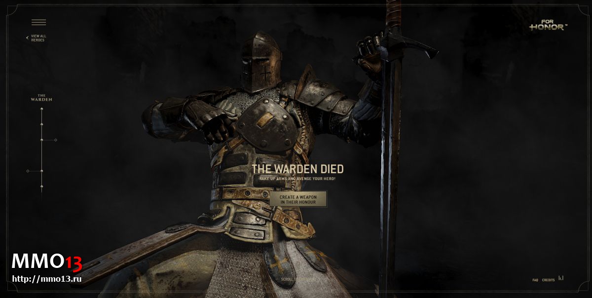 Гарантированный ключ на ЗБТ For Honor