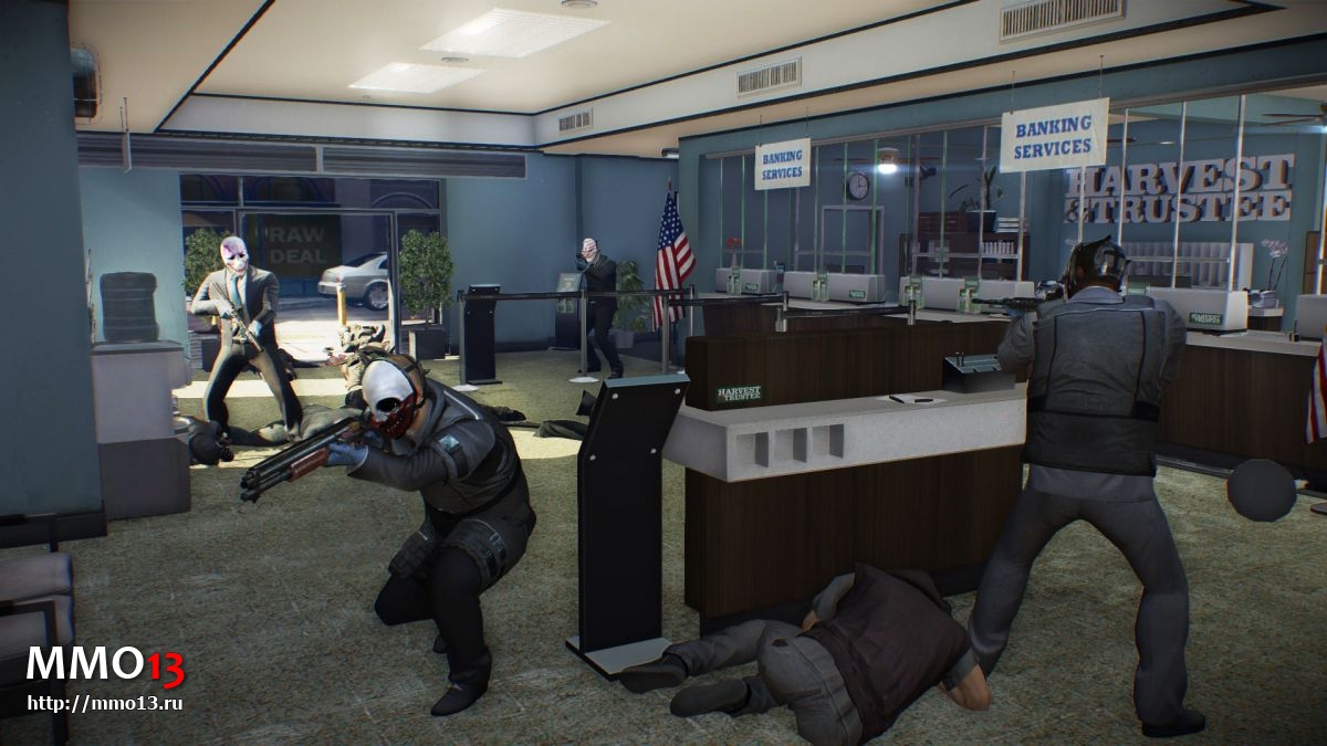 До 12 апреля Payday 2 доступна бесплатно