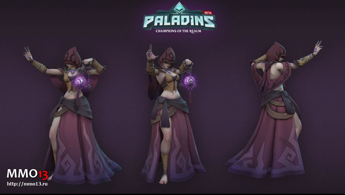 Представлен новый герой Paladins — Серис