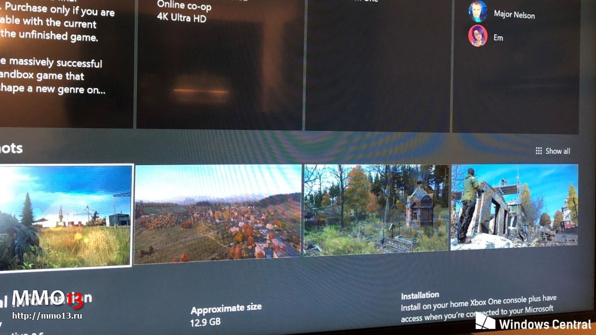 DayZ засветилась в Microsoft Store