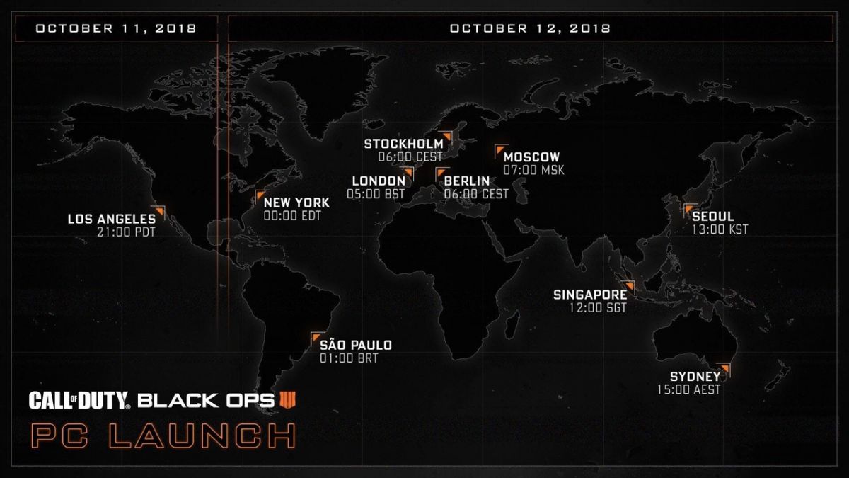 Call of Duty: Black Ops 4 — предзагрузка и системные требования