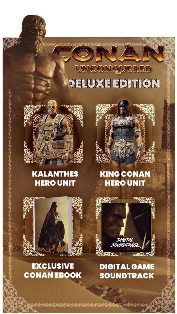 Conan Unconquered — дата релиза и предзаказ