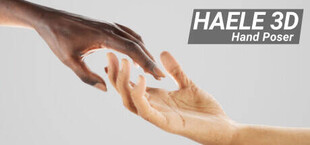 HAELE 3D - Hand Poses Pro - Drawing References