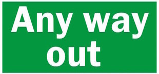 Any way out