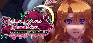 Crimson Waves on the Emerald Sea: Amaranthine Moon