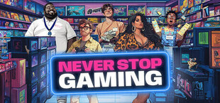 Never Stop Gaming - An EPIC Video Game Store Simulation