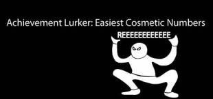 Achievement Lurker: Easiest Cosmetic Numbers