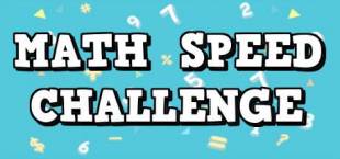 Math Speed Challenge