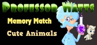 Professor Watts Memory Match: Cute Animals