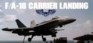 F18 Carrier Landing