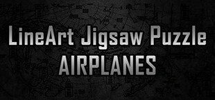 LineArt Jigsaw Puzzle - Airplanes