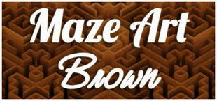 Maze Art: Brown