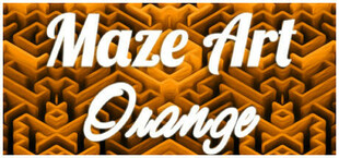 Maze Art: Orange