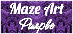 Maze Art: Purple