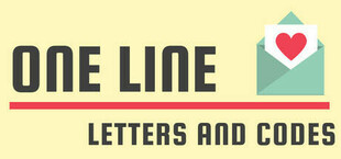 One Line: Letters and Codes