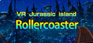 VR Jurassic island roller coaster