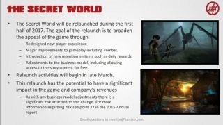 Funcom перезапустит The Secret World в 2017 году