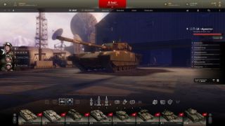 В Armored Warfare изменили интерфейс и ангар