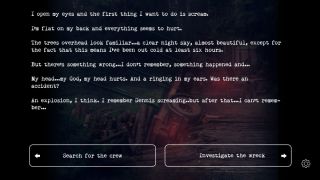 Buried: An Interactive Story