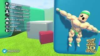 Mount Your Friends 3D: A Hard Man is Good to Climb