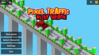 Pixel Traffic: Risky Bridge