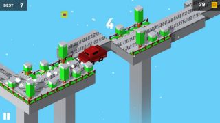 Pixel Traffic: Risky Bridge