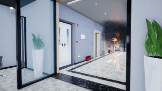 VR火灾逃生应急演练(VR fire emergency simulation system)