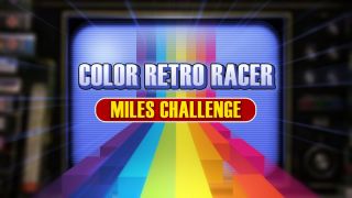 FIRST STEAM GAME VHS - COLOR RETRO RACER : MILES CHALLENGE