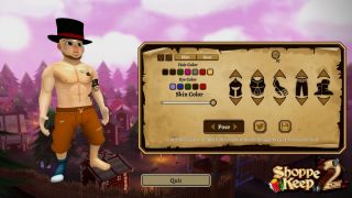 Shoppe Keep 2 Character Creator Preview