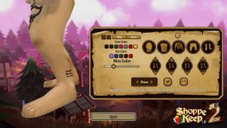 Shoppe Keep 2 Character Creator Preview