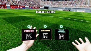 VR Soccer Training