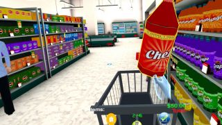 Supermarket VR and mini-games