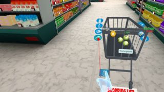 Supermarket VR and mini-games