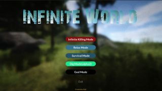 Infinite World: Randomize everything