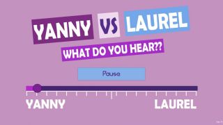 What do you hear?? Yanny vs Laurel