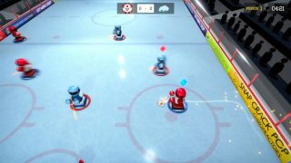 3 on 3 Super Robot Hockey