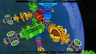 Universal Space Station - Sci Fi Economy Management Resource Simulator