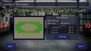 Twisting Mower