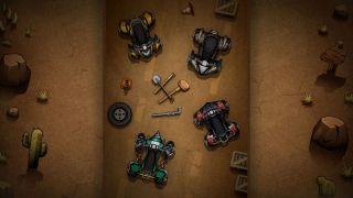 Rude Racers: 2D Combat Racing