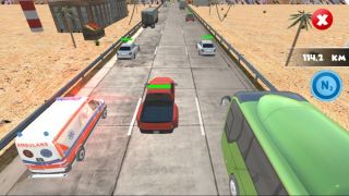 Traffic Racer Crash