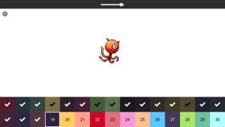 RETRO-PIXEL COLOR PALETTE: Color by Number