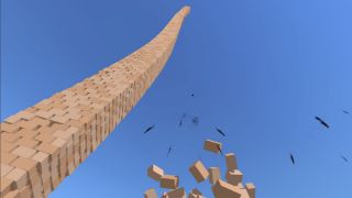 Realistic Tower Destruction