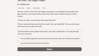 180 Files: The Aegis Project