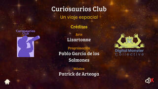 Curiosaurios Club. Un viaje espacial