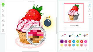 Pixel Art Coloring Book