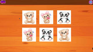 Cute Animals Memory Card Game