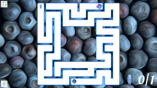 Maze Art: Blue